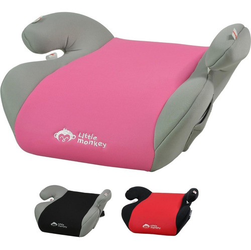 Asiento Elevador Booster Coche Niño Autoasiento Cojin Silla Color Rosa