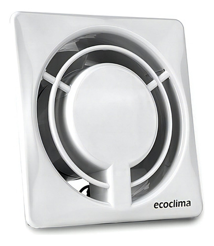 Extractor De Baño Ecoclima 18x18 Cm Blanco 6