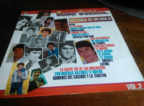 Vinilo-oscar Golden-historia De Un Ídolo.    Ljp