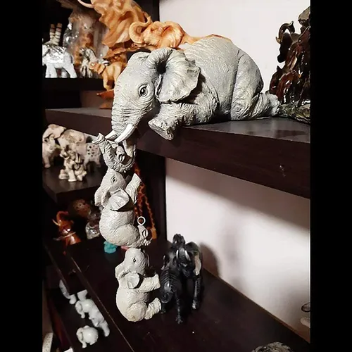Colección De Decoración Del Hogar Escultura De Elefante De R
