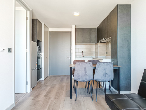 Edificio Av. Vicuña Mackenna (1 Bod.) Vista Poniente Piso