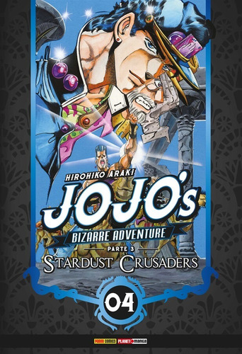 Jojo's Bizarre Adventure - Parte 3: Stardust Crusaders Vol. 4, de Araki, Hirohiko. Editora Panini Brasil LTDA, capa mole em português, 2022