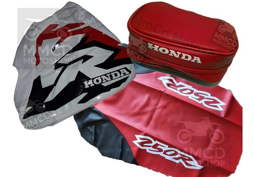 Kit Fundas Honda Xr250r Bolso Porta Herram Cartuchera Mod 97