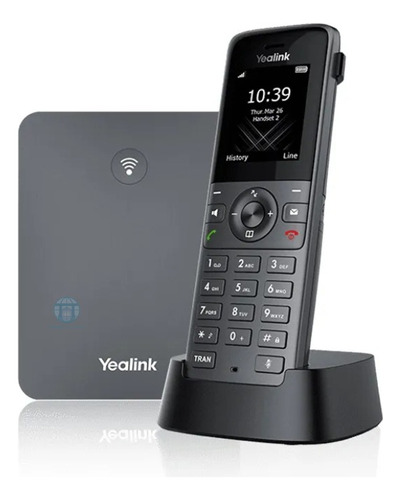 Yealink W73p - Voip Tel.wifi + Est.carga + Base 10 Conex S/f