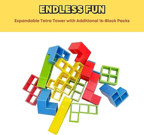 Juego De Equilibrio Educativo Tetra Tower Tetra Tower 32-48