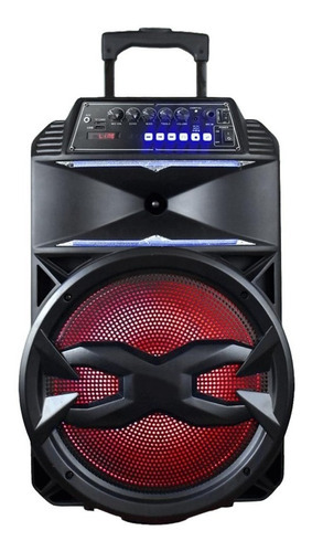 Caixa Amplificada 15 Tronos Trs-215-02 500w Bt/usb/microsd