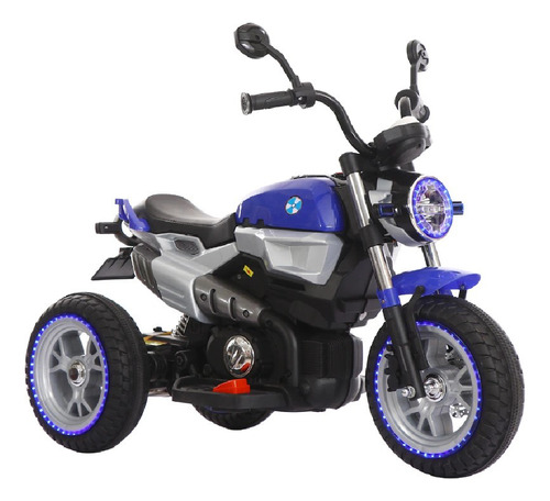 Moto Street Niños Triciclo Motor Batería C/ Usb Luces Música