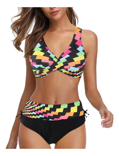 Dc Swimwear Bañador Tankini Estampado Tallas Grandes Para Mu