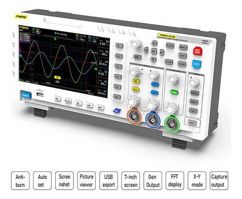 Osciloscopio Portátil De Pantalla Lcd Tft De 7 Pulgadas