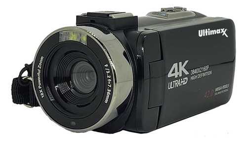 Videocámara Con Cámara 4k Ultimaxx Grabadora De Video De 42m