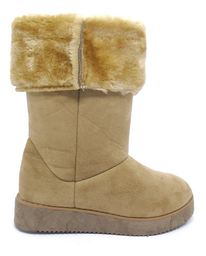 Imagen 2 de 6 de Pantubota Australiana Bota Mujer Corderito Nueva Art 678