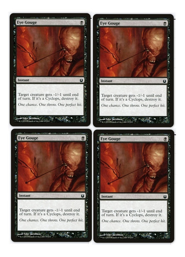 Cartas Magic Eye Gouge X4 Bog Mtg Bsas Playset