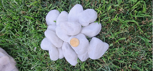 Piedra Decorativa, Cuarzo India Blanco Grande Bolsa 2 Kilos