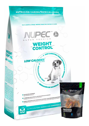 Croquetas Nupec Weight Control 15kg+ Patitas De Pollo Frida