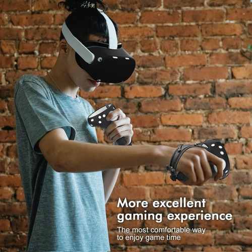 1 Capa Protetora De Acessórios Para Vr Oculus Quest2 Cor