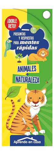 Libro Aprendo En Casa Doble Reto - Animales + Naturaleza