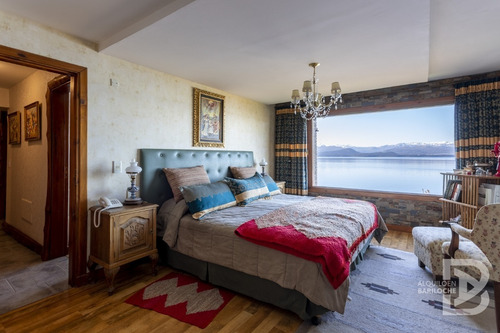 Imagen 10 de 23 de Alquiler Casa En Bariloche Con Costa De Lago Nahuel Huapi. 10 Pax. Km5. 360.