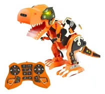 Comprar Dinobot Rex Interactivo 150 Piezas A Radio Control Vapor 