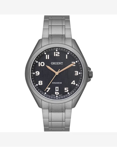 Relógio Orient Mbtt1001 G2gx Titânio Cinza Fosco Mbtt1001