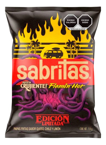 2 Pack Papas Fritas Receta Crujiente Stranger Sabritas 159