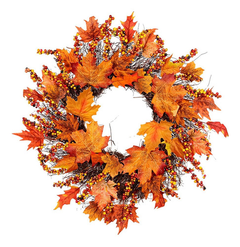 Autumn Harvest Thanksgiving Wreath 45cm