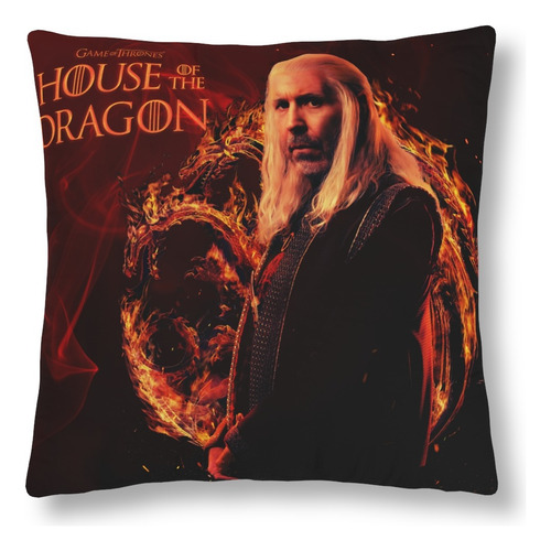 Rnm-0512 Funda Cojin House Of The Dragon Game Thrones Dr