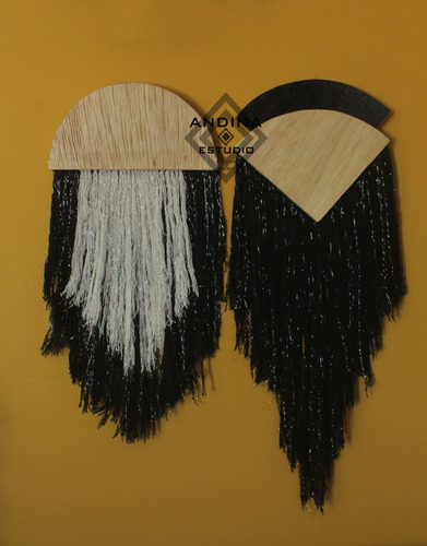 Imagen 2 de 3 de Deco De Macramé Para Pared