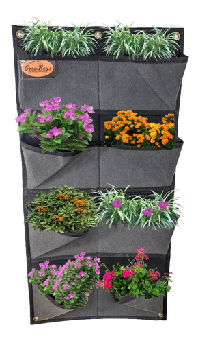 Matera Vertical Pa Flores Plantas Y Color - No Es Artificial