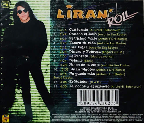 Liran Roll, El Último Viaje + Bonus Track Cd, Nuevo Sellado | MercadoLibre