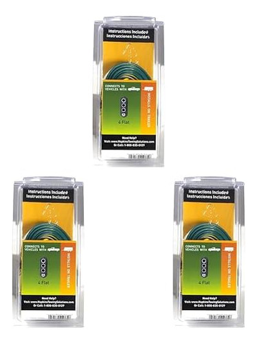 Hopkins - Kit De Extremo De Remolque Plano De 4 Cables, Cab