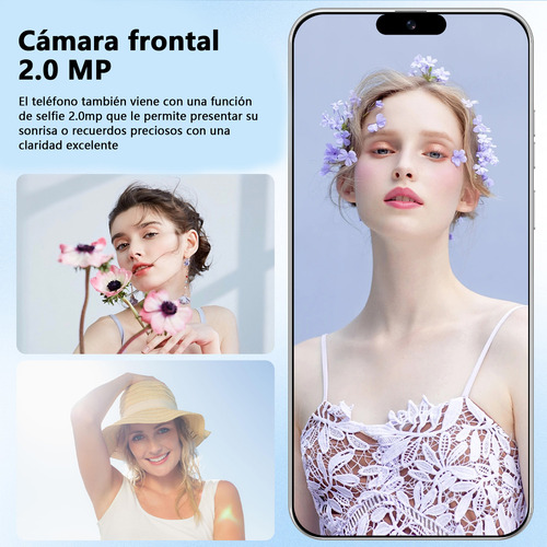 Teléfonos Inteligentes Android Baratos C15 Pro Max 6.28 Pulgadas Ram2gb Y Rom16gb
