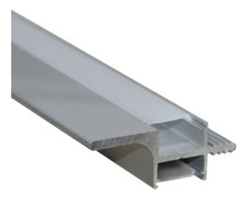 Perfil De Aluminio Doble Cara Para Luz Led 0,6mx50x19mm