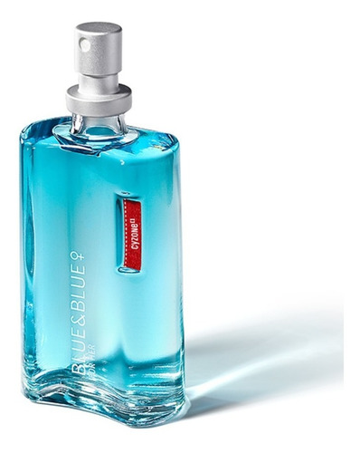 Perfume Blue And Blue Cyzone Dama Origi - mL a $407