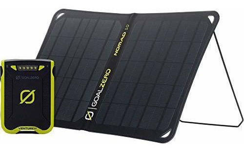 Goal Zero Venture 30 Kit Solar Con Nomad 10 Un Color, Talla 