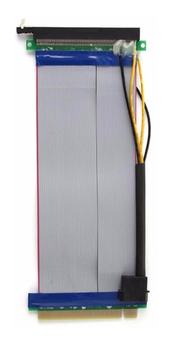 Imagem 2 de 6 de Cabo Adaptador Riser Card Pci Express X16 Placa Mãe Pc Molex