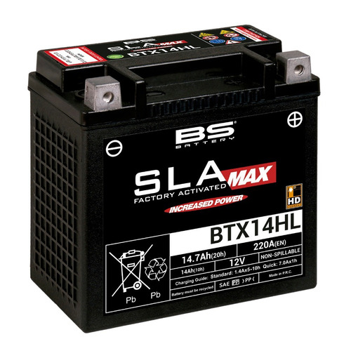 Bateria Bs Battery Btx14hl Gel Harley Xl/xlh Ytx14l Emporio