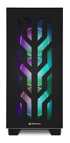 Imagen 3 de 8 de Gabinete Gamer Sharkoon Elite Shark Ca300t Rgb Mid Tower