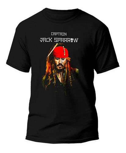 Playera Johnny Depp Jack Sparrow 