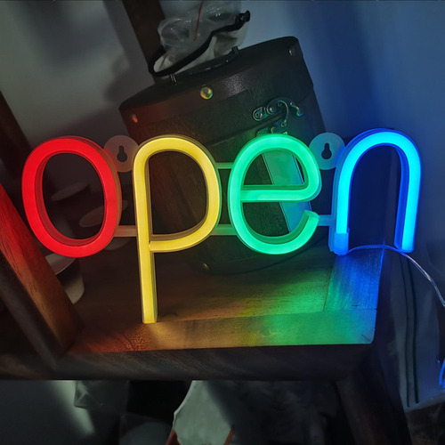 Gtx Led Señal Abierta Iluminación Luces De Neón Lámpara