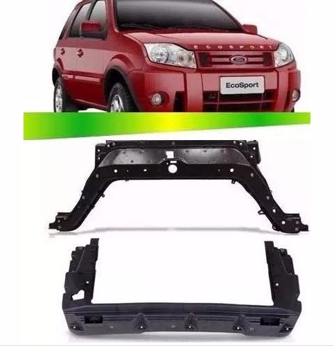 Kit Painel Frontal Ecosport 2008 A 2012 Superior E Inferior