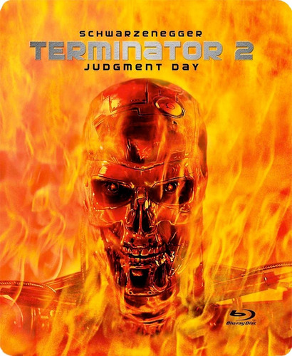 Terminator 2 Blu Ray Hd Steelbook 2017 Edici.limitada Usa