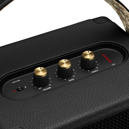 Altavoz Bluetooth Portátil Marshall Tufton Negro Y Latón