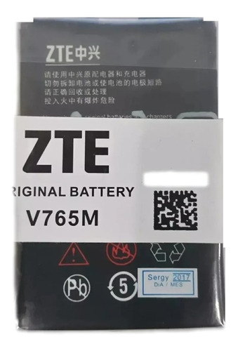 Bateria Pila Zte V765
