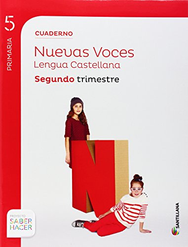 Cuaderno Lengua Castellana Nuevas Voces 5 Primaria Segundo T