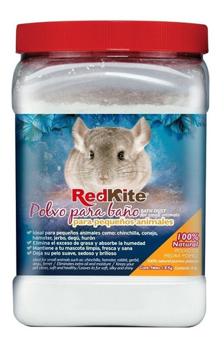 Shampoo Para Roedores Polvo De Baño Huron Conejos Hamster