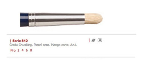 Pincel Seco - Casan - Serie 840 N°2 Cerda Chunking