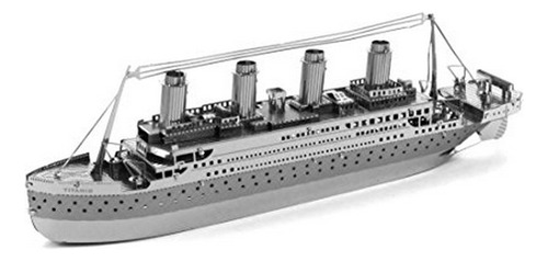 Fascinaciones La Tierra Del Metal Titanic 3d Juego De Piezas