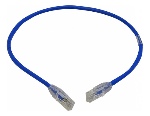 Furukawa 0,5mt Cat6 Azul U/utp Lszh Cable Patch Rj45 Gigalan