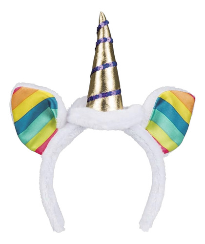 Cintillo Diadema Unicornio Para Celebraciones Cumpleaños #2