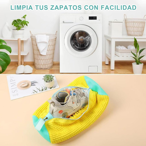 Bolsa De Lavandería Para Zapatos 2pcs, Bolsa De Lavado